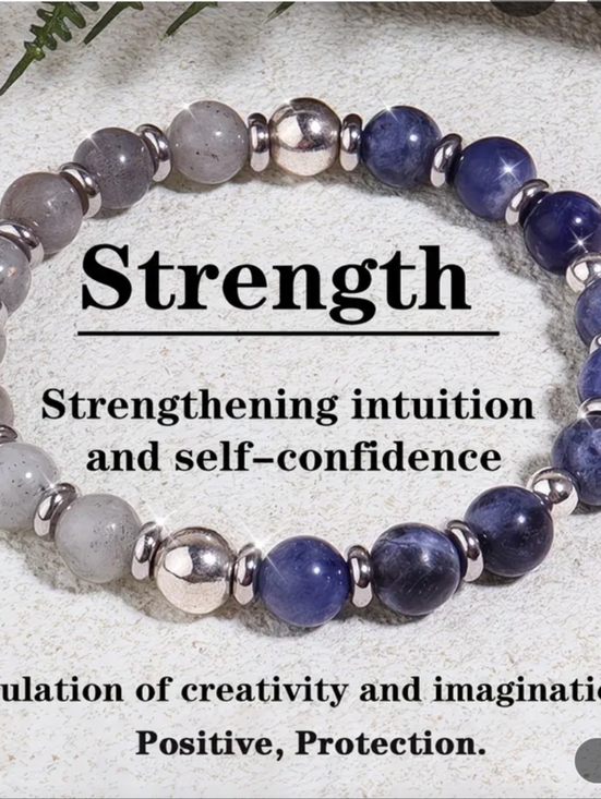 ZJEYQ QY LTD Jewelry - Beaded Bracelet For Strength
